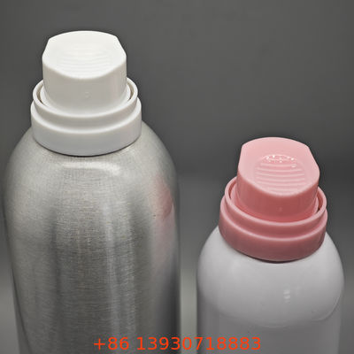 Válvula de espuma de afeitar de primera calidad para productos de aseo masculino con una distribución precisa y un diseño antiexplosión