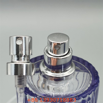 Bombilla de perfume para marcas de fragancias de lujo con niebla fina y acabado metálico elegante