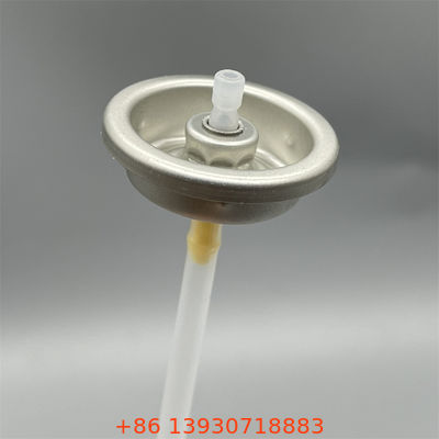 Válvula de pulverización de desodorante de aluminio de 53 mm para pulverizaciones corporales naturales