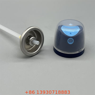 Válvula de pulverización de desodorante de aluminio de 53 mm para pulverizaciones corporales naturales