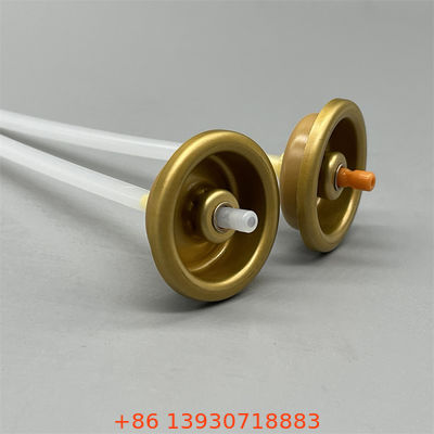 Válvula de spray y actuador para bruma corporal superiores para productos de higiene personal diaria para una dispensación de aerosol sin esfuerzo