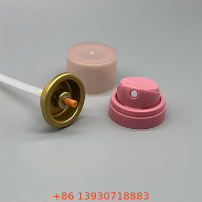 Válvula de pulverización de desodorante de aluminio de 53 mm para pulverizaciones corporales naturales