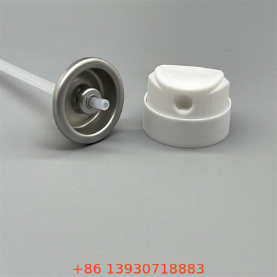 Válvula de spray de desodorante de aluminio de 53 mm para aplicación corporal