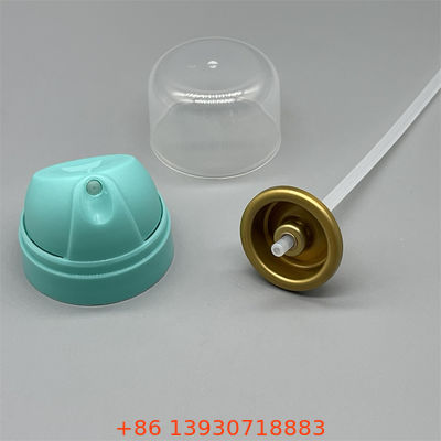 Válvula de rociado corporal para productos de cuidado personal diarios con prueba de fugas y rociado suave