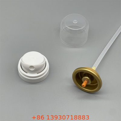 Válvula de rociado corporal para productos de cuidado personal diarios con prueba de fugas y rociado suave