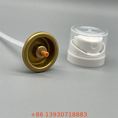 Válvula de pulverización corporal de alta eficiencia para distribuidor de desodorantes con distribución de niebla constante