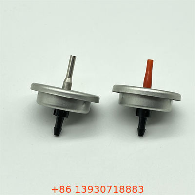 Válvula de recarga de encendedor de butano de 1 pulgada con junta de Buna y resorte de acero inoxidable