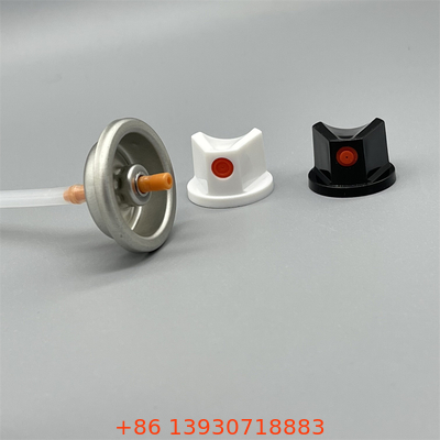Válvula de pulverización de pintura industrial macho de 1 pulgada para aerosoles automotrices