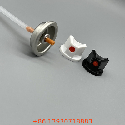 Válvula de aerosol para pintura en aerosol para recubrimientos industriales y pinturas en aerosol para bricolaje