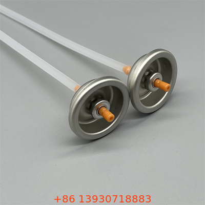 Válvulas de pintura en aerosol de una pulgada para un acabado liso y sin goteo