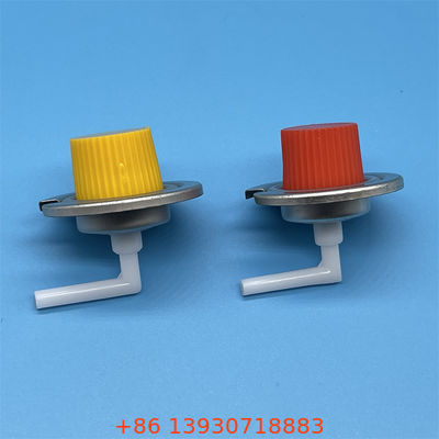 Válvula de estufa de gas butano de precisión premium con cubierta protectora para cocinas de sobremesa