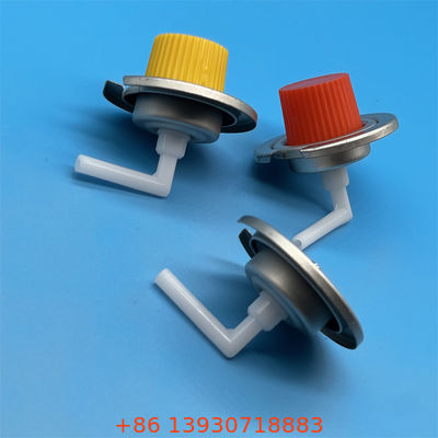 Válvula de cartucho de gas de butano Válvula de contenedor de combustible portátil universal adecuada para estufas de campamento