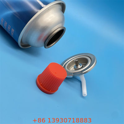 Válvula de cartucho de gas de butano Válvula de contenedor de combustible portátil universal adecuada para estufas de campamento