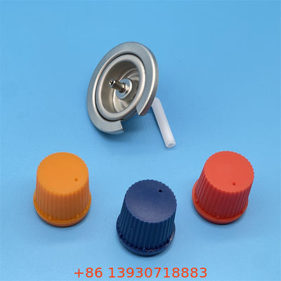 Válvula de estufa de gas butano de precisión premium con cubierta protectora para cocinas de sobremesa