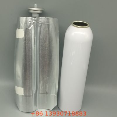 Sistema de bolsa-válvula de precisión para envasado de aerosoles médicos, cosméticos y alimenticios