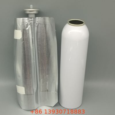 Válvula de aerosol con válvula de bolsa, válvula dispensadora neumática aislada para productos en aerosol domésticos, sistema de válvula con bolsa sellada para aplicación de pulverización a presión pura