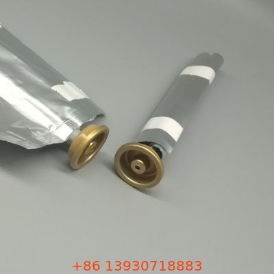 Bolsa con válvula femenina de flujo personalizable para patrones de pulverización variables