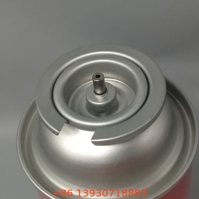 Válvula de cartucho de gas de butano de alta presión compatible con quemadores portátiles