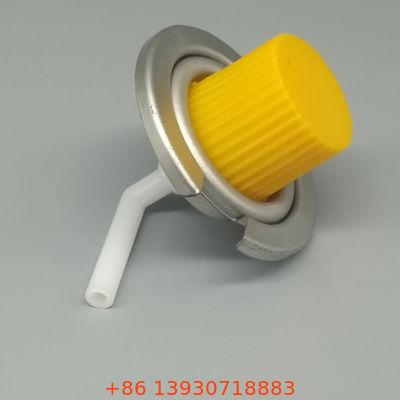 Butane Stove Valve with Safety Lock Seal for Portable Cooking Systems