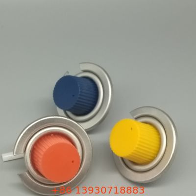 Válvula de estufa de butano de una pulgada con cubierta para estufas portátiles de un solo quemador