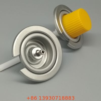 Válvula de cartucho de gas de butano metálico duradero   Válvula de larga duración para uso pesado.