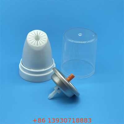 Válvula de aluminio invertida para mousse capilar de una pulgada con salida de espuma rica y consistente