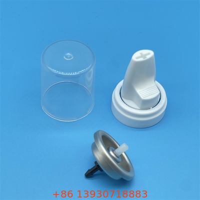 Válvula invertida de aluminio de una pulgada para latas de mousse capilar para productos de espumas de peinado