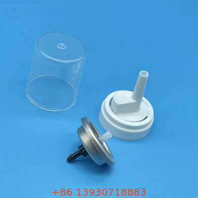 Válvula de aluminio invertida para mousse para el cabello