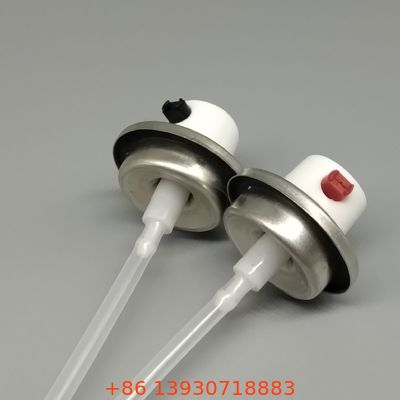 Válvula de aerosoles femenina para aplicaciones de pintura y recubrimiento