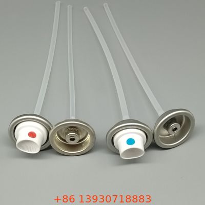 Válvula de pintura de pulverización de aerosoles femenina para revestimientos de automóviles   Válvula de boquilla de pulverización duradera para control de flujo de precisión