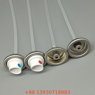 Válvula de pintura en aerosol hembra para aplicaciones de latas de aerosol Válvula dispensadora de pintura antifugas para uso industrial y de bricolaje