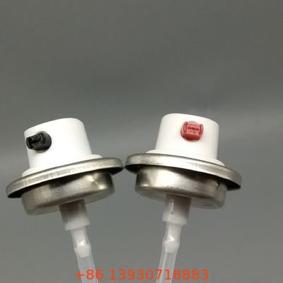 Válvula de aerosol femenina de alto flujo para formulaciones de pegamento en aerosol