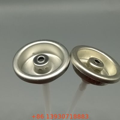 Válvula de aerosoles femenina para envases adhesivos de pegamento y de contacto