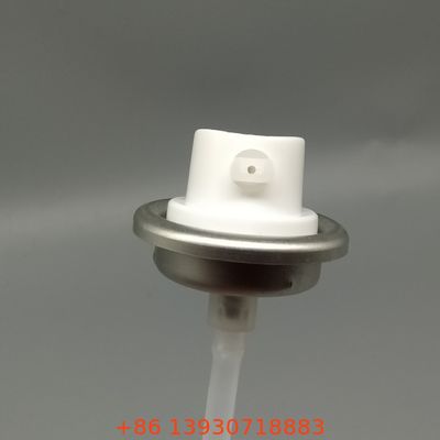 Válvula de aerosoles femenina para envases adhesivos de pegamento y de contacto