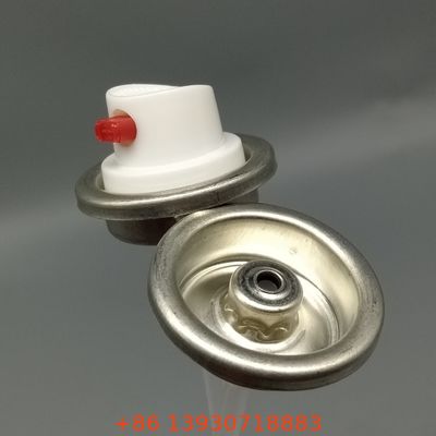 Válvula de pulverización femenina confiable para la dispensación de aerosoles de pintura