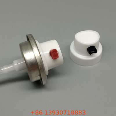 Válvula de pulverización de pintura hembra de una pulgada para envases de aerosol de pintura de grafiti