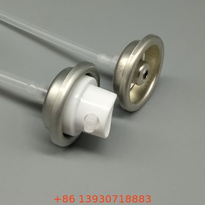 Válvula de pulverización femenina confiable para la dispensación de aerosoles de pintura