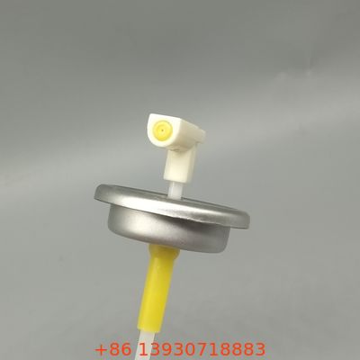 Válvula dosificadora de vástago de plástico para ambientadores en aerosol en dispensadores automáticos de fragancia