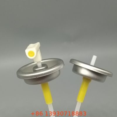 Válvula dosificadora de vástago de plástico para ambientadores en aerosol en dispensadores automáticos de fragancia