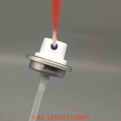 Válvula de pulverización de precisión para formulaciones de limpiador de carburadores e inyectores