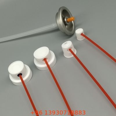 Válvula de aerosoles industrial para aerosoles de limpieza de inyectores y partes del motor