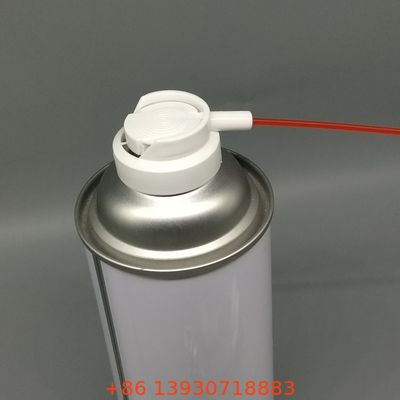 Válvula de lubricante WD-40 de precisión para mantenimiento industrial y maquinaria con control de pulverización consistente con pajita adjunta