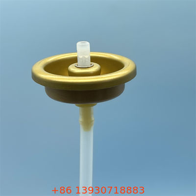 Válvula de pulverización corporal de lujo para marcas de cosméticos de alta gama y cuidado personal premium con núcleo resistente a la corrosión y acabado elegante