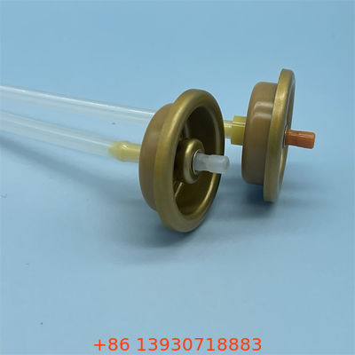 Válvula de rociado de cuerpo compatible con la fórmula natural para rociadores de aceites esenciales/de origen vegetal con boquilla antiobstrucción y sellado libre de productos químicos