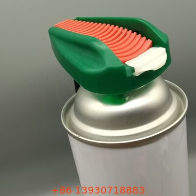 Tapa de gatillo plegable compatible con válvulas de aerosol estándar