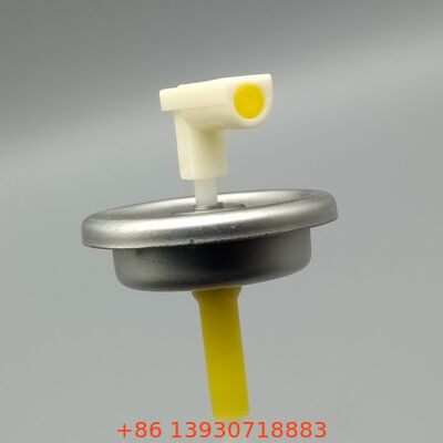 Válvula dosificadora de aerosol con actuador para pulverizador de ambientador y control de olores