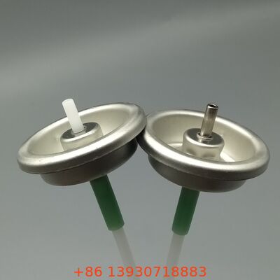 Válvula dosificadora con control medio para equipos de pulverización por plasma con resistencia a altas temperaturas