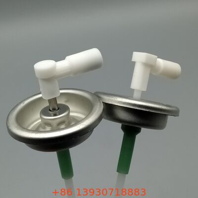 Válvula medida con control de microflujo para instrumentos analíticos de laboratorio resistentes a la corrosión