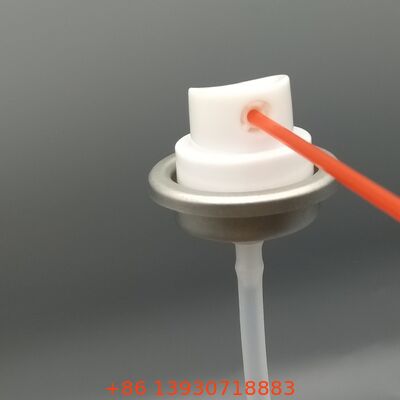 Válvula limpiadora de carburador en aerosol compatible con actuadores de tubo de extensión