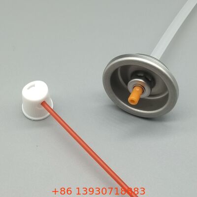 Válvula de pulverización en aerosol WD-40 compatible con tubo de extensión y actuadores de gatillo